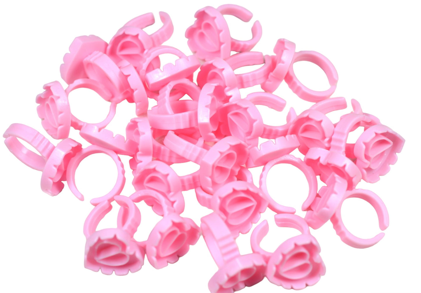 Flower Glue Rings