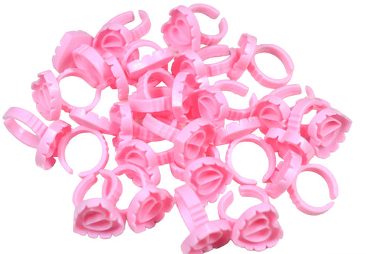 Flower Glue Rings